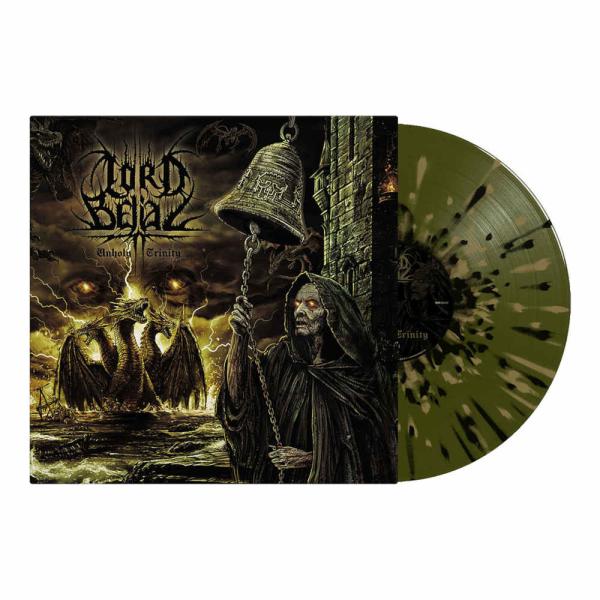 Lord Belial - Unholy Trinity LP (Swamp Green Black Gold Splatter Vinyl)